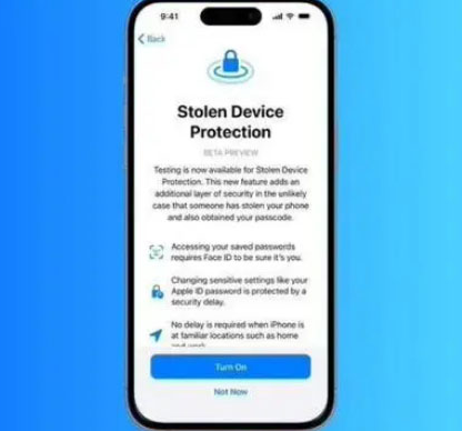 皇姑苹果授权维修店分享被盗设备保护功能开启方法